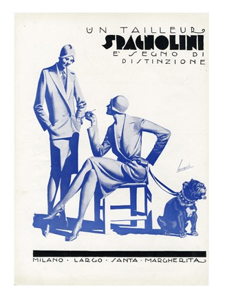 Lotto composto di 7 stampe.  Marcello Dudovich  (Trieste, 1878 - Milano, 1962), Luigi (Gino) Boccasile  (Bari, 1901 - Milano, 1952)  - Asta Arte Antica, Moderna e Contemporanea [parte II] - Libreria Antiquaria Gonnelli - Casa d'Aste - Gonnelli Casa d'Aste