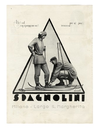 Lotto composto di 7 stampe.  Marcello Dudovich  (Trieste, 1878 - Milano, 1962), Luigi (Gino) Boccasile  (Bari, 1901 - Milano, 1952)  - Asta Arte Antica, Moderna e Contemporanea [parte II] - Libreria Antiquaria Gonnelli - Casa d'Aste - Gonnelli Casa d'Aste