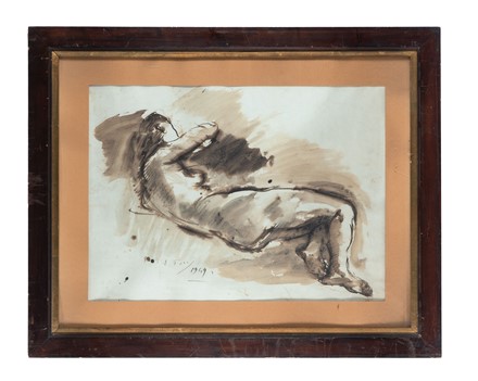  Ennio Pozzi  (Sesto Fiorentino, 1893 - 1972) : Lotto composto di 2 disegni.  - Auction Arte Antica, Moderna e Contemporanea [parte II] - Libreria Antiquaria Gonnelli - Casa d'Aste - Gonnelli Casa d'Aste