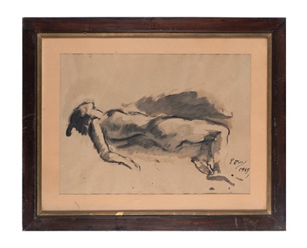  Ennio Pozzi  (Sesto Fiorentino, 1893 - 1972) : Lotto composto di 2 disegni.  - Auction Arte Antica, Moderna e Contemporanea [parte II] - Libreria Antiquaria Gonnelli - Casa d'Aste - Gonnelli Casa d'Aste