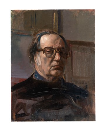  Pietro Annigoni  (Milano, 1910 - Firenze, 1988) : Autoritratto.  - Asta Arte Antica, Moderna e Contemporanea [parte II] - Libreria Antiquaria Gonnelli - Casa d'Aste - Gonnelli Casa d'Aste