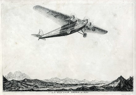  Antonio Carbonati  (Mantova, 1893 - Roma, 1956) : Lotto composto di 5 incisioni.  - Auction Arte Antica, Moderna e Contemporanea [parte II] - Libreria Antiquaria Gonnelli - Casa d'Aste - Gonnelli Casa d'Aste