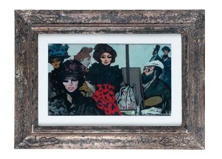  Fausto Maria Liberatore  (Lucca, 1922 - 1994) : Pittore e modelle.  - Auction Arte Antica, Moderna e Contemporanea [parte II] - Libreria Antiquaria Gonnelli - Casa d'Aste - Gonnelli Casa d'Aste