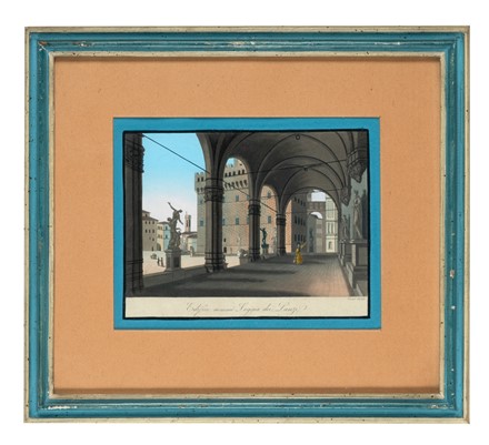Lotto composto di 1 dipinto e 2 pochoir.  - Asta Arte Antica, Moderna e Contemporanea [parte II] - Libreria Antiquaria Gonnelli - Casa d'Aste - Gonnelli Casa d'Aste
