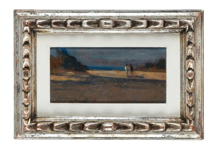  Ludovico Tommasi  (Livorno, 1866 - Firenze, 1941) : Lotto composto di 2 dipinti.  - Asta Arte Antica, Moderna e Contemporanea [parte II] - Libreria Antiquaria Gonnelli - Casa d'Aste - Gonnelli Casa d'Aste