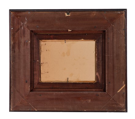  Luigi Nono  (Venezia, 1850 - 1918) : Bozzetto preparatorio per Refugium Peccatorum.  - Asta Arte Antica, Moderna e Contemporanea [parte II] - Libreria Antiquaria Gonnelli - Casa d'Aste - Gonnelli Casa d'Aste