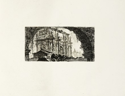  Giovanni Battista Piranesi  (Mogliano Veneto, 1720 - Roma, 1778) : Antichit� romane de' tempi della Repubblica, e de' primi imperatori, disegnate, ed incise da Giambattista Piranesi architetto veneziano: e dallo stesso dedicate all'illmo e revmo Sig. Monsig. Giovanni Bottari cappellano segreto di N.S. Benedetto XIV...  - Asta Arte Antica, Moderna e Contemporanea [parte I] - Libreria Antiquaria Gonnelli - Casa d'Aste - Gonnelli Casa d'Aste