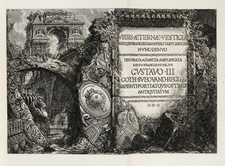  Giovanni Battista Piranesi  (Mogliano Veneto, 1720 - Roma, 1778) : Le antichit� romane.  - Asta Arte Antica, Moderna e Contemporanea [parte I] - Libreria Antiquaria Gonnelli - Casa d'Aste - Gonnelli Casa d'Aste