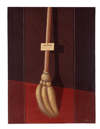  Giuseppe Modica  (Mazara del Vallo, 1953) : Scopa. Prestazioni extra.  - Asta Arte Antica, Moderna e Contemporanea [parte II] - Libreria Antiquaria Gonnelli - Casa d'Aste - Gonnelli Casa d'Aste