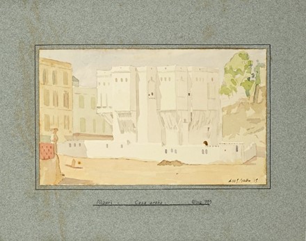  Giuseppe Balbo  (1891 - 1979) : Album di 24 disegni dal Grand Tour in Algeria.  - Asta Arte Antica, Moderna e Contemporanea [parte II] - Libreria Antiquaria Gonnelli - Casa d'Aste - Gonnelli Casa d'Aste
