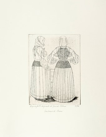  Guido Colucci  (Napoli, 1877 - Roma, 1949) : Costume di Orani.  - Auction Arte Antica, Moderna e Contemporanea [parte II] - Libreria Antiquaria Gonnelli - Casa d'Aste - Gonnelli Casa d'Aste