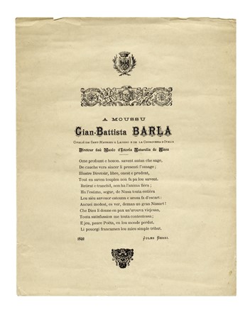  Jean Baptiste Barla  (1817 - 1896) : Lotto composto di 12 bozzetti costumistici militari orientali.  - Asta Arte Antica, Moderna e Contemporanea [parte II] - Libreria Antiquaria Gonnelli - Casa d'Aste - Gonnelli Casa d'Aste