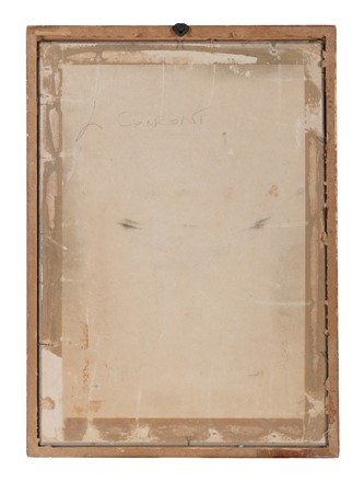  Luigi Conconi  (Milano, 1852 - 1917) : Figura femminile con corona d'alloro.  - Asta Arte Antica, Moderna e Contemporanea [parte II] - Libreria Antiquaria Gonnelli - Casa d'Aste - Gonnelli Casa d'Aste