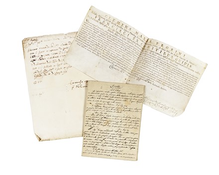 Raccolta di molte lettere, documenti di ambito legale, atti noratili, carte con argomenti vari. Storia, Storia, Diritto e Politica  - Auction Libri, Autografi e Manoscritti - Libreria Antiquaria Gonnelli - Casa d'Aste - Gonnelli Casa d'Aste