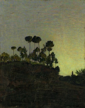 Llewelyn Lloyd  (Livorno, 1879 - Firenze, 1949) : Motivo Antico (Sera) - Palaia.  - Auction Arte Antica, Moderna e Contemporanea [parte II] - Libreria Antiquaria Gonnelli - Casa d'Aste - Gonnelli Casa d'Aste