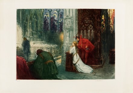  Lionello Balestrieri  (Cetona, 1872 - 1958) : Lotto composto di 2 incisioni.  - Auction Arte Antica, Moderna e Contemporanea [parte II] - Libreria Antiquaria Gonnelli - Casa d'Aste - Gonnelli Casa d'Aste