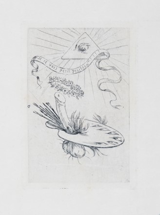  F�licien Rops  (Namur, 1833 - Essonnes, 1898) : Lotto composto di 4 incisioni.  - Asta Arte Antica, Moderna e Contemporanea [parte II] - Libreria Antiquaria Gonnelli - Casa d'Aste - Gonnelli Casa d'Aste