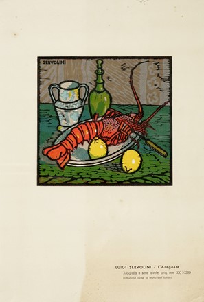  Luigi Servolini  (Livorno, 1900 - 1981) : Lotto composto di 3 incisioni a tema natura morta.  - Asta Arte Antica, Moderna e Contemporanea [parte II] - Libreria Antiquaria Gonnelli - Casa d'Aste - Gonnelli Casa d'Aste
