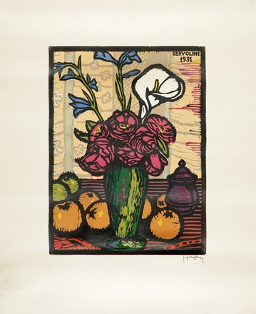  Luigi Servolini  (Livorno, 1900 - 1981) : Lotto composto di 3 incisioni a tema natura morta.  - Asta Arte Antica, Moderna e Contemporanea [parte II] - Libreria Antiquaria Gonnelli - Casa d'Aste - Gonnelli Casa d'Aste