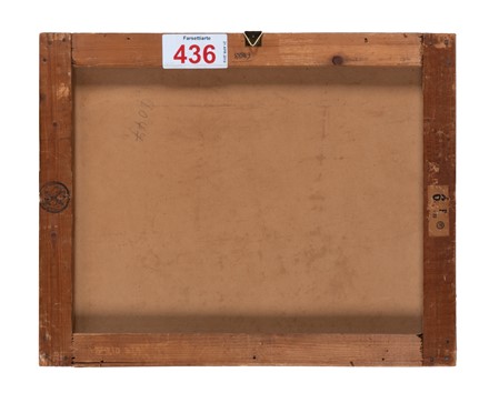  Benjamin Vautier II  (Morges, 1829 - Dusseldorf, 1898) : Aratori nel campo.  - Asta Arte Antica, Moderna e Contemporanea [parte II] - Libreria Antiquaria Gonnelli - Casa d'Aste - Gonnelli Casa d'Aste