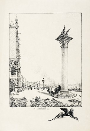  Antonio Carbonati  (Mantova, 1893 - Roma, 1956) : Venezia: raccolta di 10 litografie.  - Asta Arte Antica, Moderna e Contemporanea - Libreria Antiquaria Gonnelli - Casa d'Aste - Gonnelli Casa d'Aste