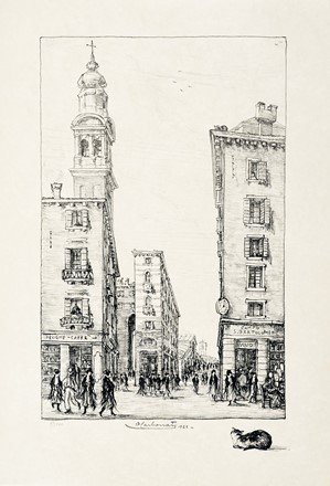  Antonio Carbonati  (Mantova, 1893 - Roma, 1956) : Venezia: raccolta di 10 litografie.  - Asta Arte Antica, Moderna e Contemporanea - Libreria Antiquaria Gonnelli - Casa d'Aste - Gonnelli Casa d'Aste