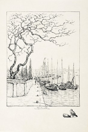  Antonio Carbonati  (Mantova, 1893 - Roma, 1956) : Venezia: raccolta di 10 litografie.  - Asta Arte Antica, Moderna e Contemporanea - Libreria Antiquaria Gonnelli - Casa d'Aste - Gonnelli Casa d'Aste
