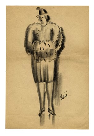  Paolo Ricci  (Barletta, 1908 - Napoli, 1986) : Lotto composto di 4 bozzetti costumistici.  - Asta Arte Antica, Moderna e Contemporanea [parte II] - Libreria Antiquaria Gonnelli - Casa d'Aste - Gonnelli Casa d'Aste