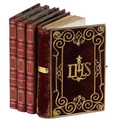 Alighieri Dante : La Divina Commedia... Dantesca, Letteratura classica, Legatura, Religione, Gesuitica, Letteratura, Letteratura, Collezionismo e Bibliografia, Religione  - Auction Libri, Autografi e Manoscritti - Libreria Antiquaria Gonnelli - Casa d'Aste - Gonnelli Casa d'Aste
