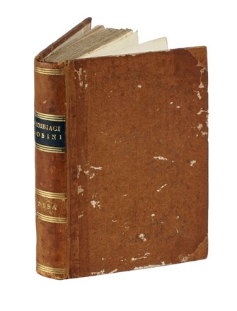  Gioacchino Cambiagi : Il forestiero erudito o sieno compendiose notizie spettanti alla citta di Pisa... Storia, Storia locale, Storia, Diritto e Politica, Storia, Diritto e Politica  - Auction Libri, Autografi e Manoscritti - Libreria Antiquaria Gonnelli - Casa d'Aste - Gonnelli Casa d'Aste