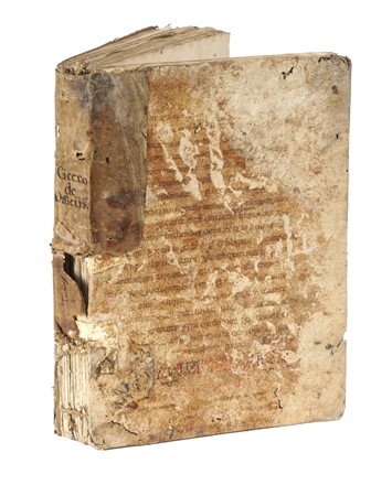  Cicero Marcus Tullius : De officiis libri III... Legatura, Storia, Collezionismo e Bibliografia, Storia, Diritto e Politica  - Auction Libri, Autografi e Manoscritti - Libreria Antiquaria Gonnelli - Casa d'Aste - Gonnelli Casa d'Aste