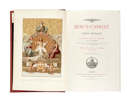 Lotto di 2 opere francesi a carattere religioso.  - Asta Libri, Autografi e Manoscritti - Libreria Antiquaria Gonnelli - Casa d'Aste - Gonnelli Casa d'Aste
