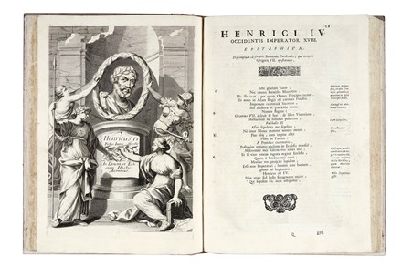  Palazzi Giovanni : Aquila Franca sub qua Francones imperatores a Conrado II Salico usque ad Lotharium II Occidentis imperatorem XX... Inseruntur et regum principumque imagines, nummi honorarii... Accedit cuique Caesarum tractatus sacrolegalis, & historicopoliticus...  - Auction Libri, Autografi e Manoscritti - Libreria Antiquaria Gonnelli - Casa d'Aste - Gonnelli Casa d'Aste