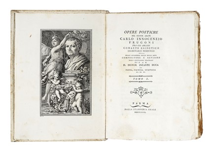  Frugoni Carlo Innocenzo : Opere poetiche [...] Tomo I (-IX).  - Asta Libri, Autografi e Manoscritti - Libreria Antiquaria Gonnelli - Casa d'Aste - Gonnelli Casa d'Aste