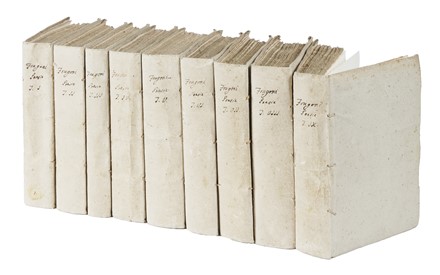  Frugoni Carlo Innocenzo : Opere poetiche [...] Tomo I (-IX).  - Asta Libri, Autografi e Manoscritti - Libreria Antiquaria Gonnelli - Casa d'Aste - Gonnelli Casa d'Aste