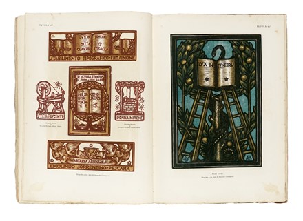  Ratta Cesare, Petri Stanislao : Gli adornatori del libro in Italia [...] Volume I.  - Asta Libri, Autografi e Manoscritti - Libreria Antiquaria Gonnelli - Casa d'Aste - Gonnelli Casa d'Aste