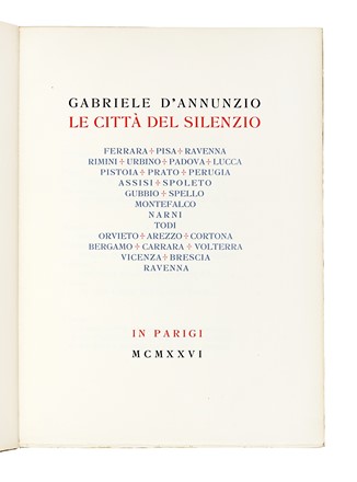  Ratta Cesare, Petri Stanislao : Gli adornatori del libro in Italia [...] Volume I.  - Asta Libri, Autografi e Manoscritti - Libreria Antiquaria Gonnelli - Casa d'Aste - Gonnelli Casa d'Aste
