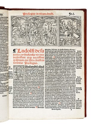  Ludolphus de Saxonia : Vita Iesu Christi... Religione  - Auction Libri, Autografi e Manoscritti - Libreria Antiquaria Gonnelli - Casa d'Aste - Gonnelli Casa d'Aste
