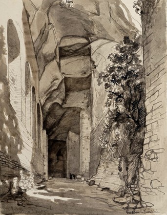  Lino Bianchi Barriviera  (Montebelluna, 1906 - Acilia, 1985) : Lotto composto di 2 disegni.  - Asta Arte Antica, Moderna e Contemporanea [parte II] - Libreria Antiquaria Gonnelli - Casa d'Aste - Gonnelli Casa d'Aste