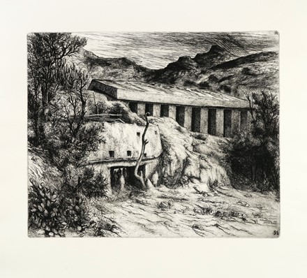  Lino Bianchi Barriviera  (Montebelluna, 1906 - Acilia, 1985) : Lotto composto di 4 incisioni dalla cartella Le chiese monolitiche di Lalibel�.  - Asta Arte Antica, Moderna e Contemporanea [parte II] - Libreria Antiquaria Gonnelli - Casa d'Aste - Gonnelli Casa d'Aste