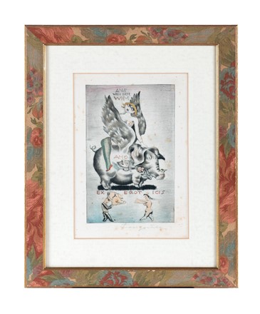  Michel Fingesten  (Buczkowitz, 1883 - Cerisano, 1943) : Ex Eroticis Ans Van Der Wim.  - Asta Arte Antica, Moderna e Contemporanea [parte II] - Libreria Antiquaria Gonnelli - Casa d'Aste - Gonnelli Casa d'Aste
