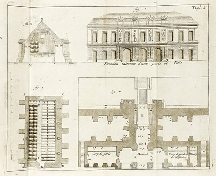  Trincano Didier Gregoire : �l�mens de fortification, et de l'attaque et de la d�fense des places... Tome premier [- second]. Architettura Militare  - Auction Libri, Autografi e Manoscritti - Libreria Antiquaria Gonnelli - Casa d'Aste - Gonnelli Casa d'Aste