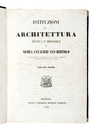Interessante lotto di 4 opere di architettura. Architettura  - Auction Libri, Autografi e Manoscritti - Libreria Antiquaria Gonnelli - Casa d'Aste - Gonnelli Casa d'Aste