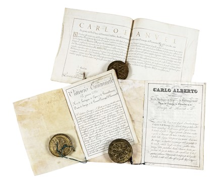 Raccolta di 4 documenti pergamenacei.  - Asta Libri, Autografi e Manoscritti - Libreria Antiquaria Gonnelli - Casa d'Aste - Gonnelli Casa d'Aste