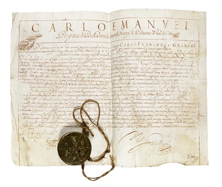 Raccolta di 6 documenti pergamenacei. Storia, Storia, Diritto e Politica  - Auction Libri, Autografi e Manoscritti - Libreria Antiquaria Gonnelli - Casa d'Aste - Gonnelli Casa d'Aste