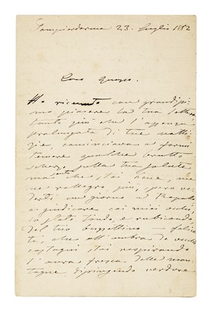 Lotto di 2 opere accompagnate da lettere autografe.  - Asta Libri, Autografi e Manoscritti - Libreria Antiquaria Gonnelli - Casa d'Aste - Gonnelli Casa d'Aste