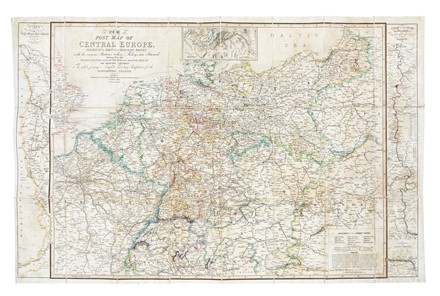 Lotto di 2 opere dedicate ai viaggi ed una mappa dell'Europa di primo '800.  - Asta Libri, Autografi e Manoscritti - Libreria Antiquaria Gonnelli - Casa d'Aste - Gonnelli Casa d'Aste