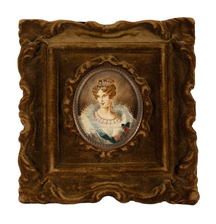  Joseph Alfred Terry  (1872 - 1939) : Microritratto dell'arciduchessa Maria Luisa.  - Asta Arte Antica, Moderna e Contemporanea [parte II] - Libreria Antiquaria Gonnelli - Casa d'Aste - Gonnelli Casa d'Aste