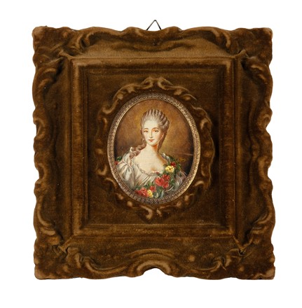  Joseph Alfred Terry  (1872 - 1939) : Microritratto di Jeanne B�cu, contessa du Barry.  - Asta Arte Antica, Moderna e Contemporanea [parte II] - Libreria Antiquaria Gonnelli - Casa d'Aste - Gonnelli Casa d'Aste