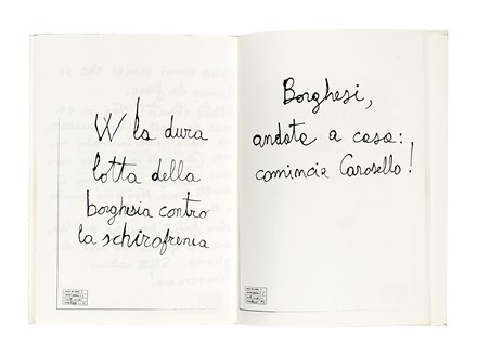  Ugo Carrega  (Genova, 1935 - Milano, 2014) : Lotto composto di 5 opere.  - Asta Arte Antica, Moderna e Contemporanea [parte II] - Libreria Antiquaria Gonnelli - Casa d'Aste - Gonnelli Casa d'Aste